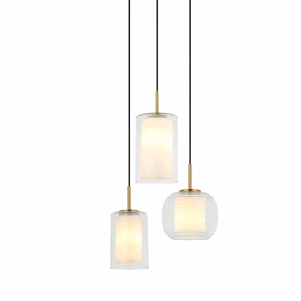 Kelly - Pendentif - 3 Lumière