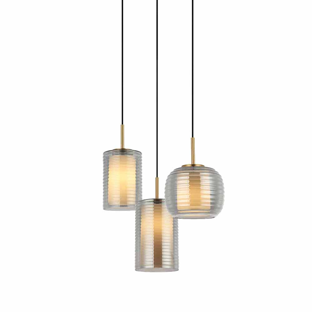 Kelly - Pendentif - 3 Lumière