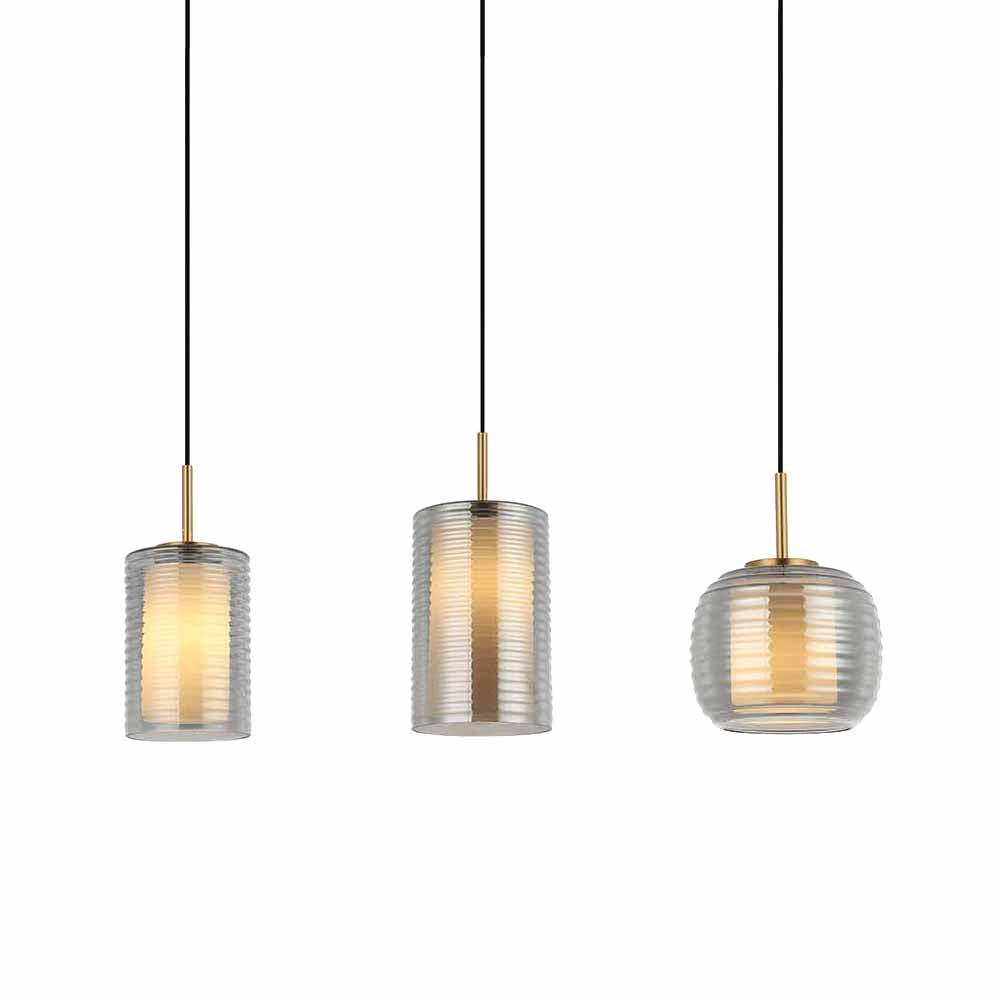 Kelly - Pendentif - 3 Light Linear