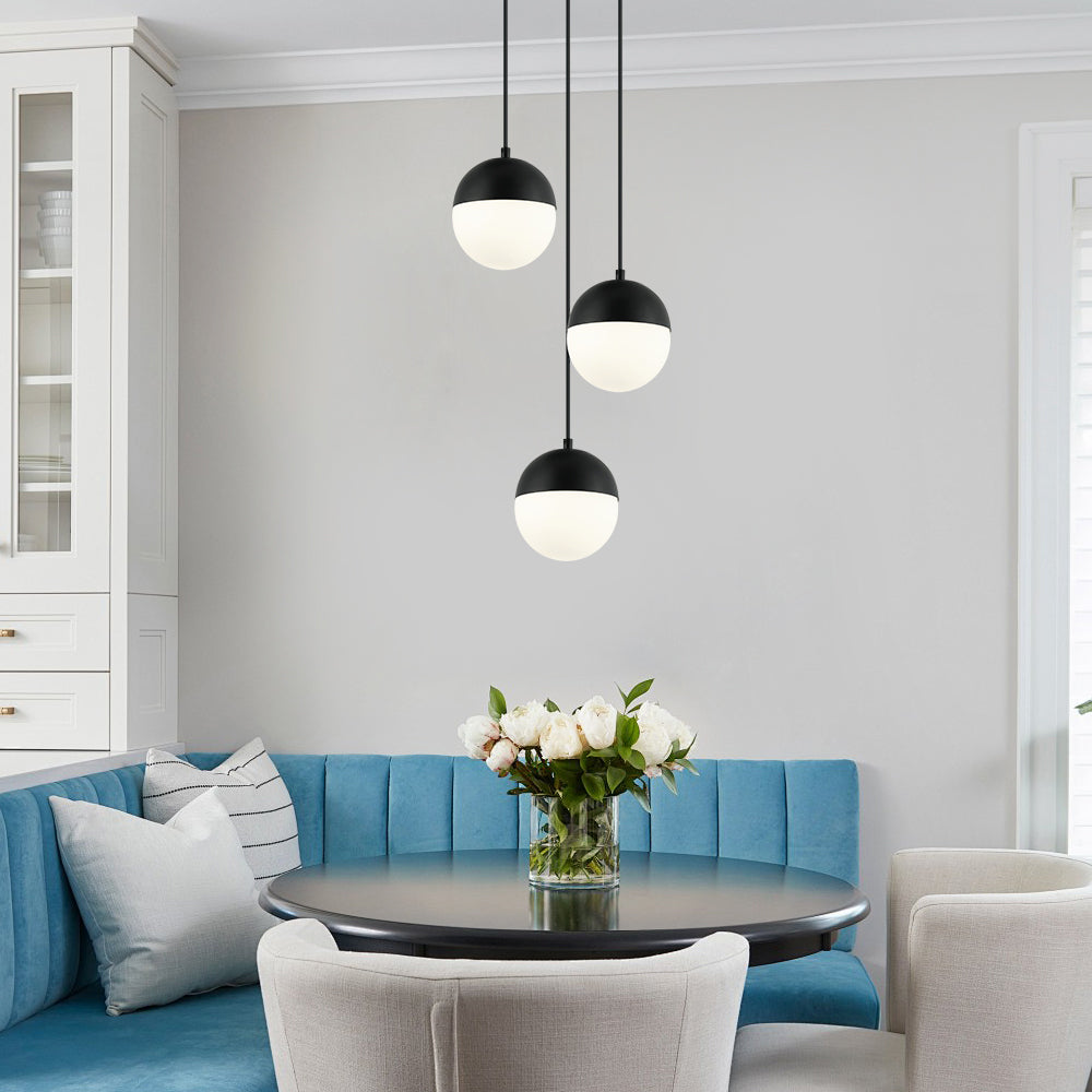 Pendentif Tuxedo à 3 lumières