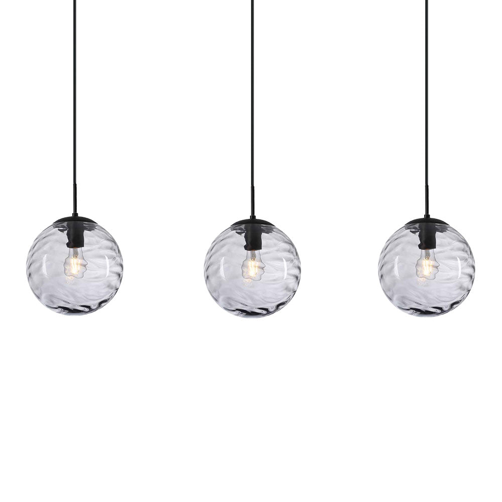 Riedel - 3 Lumière Lineaire Smoke Swirl