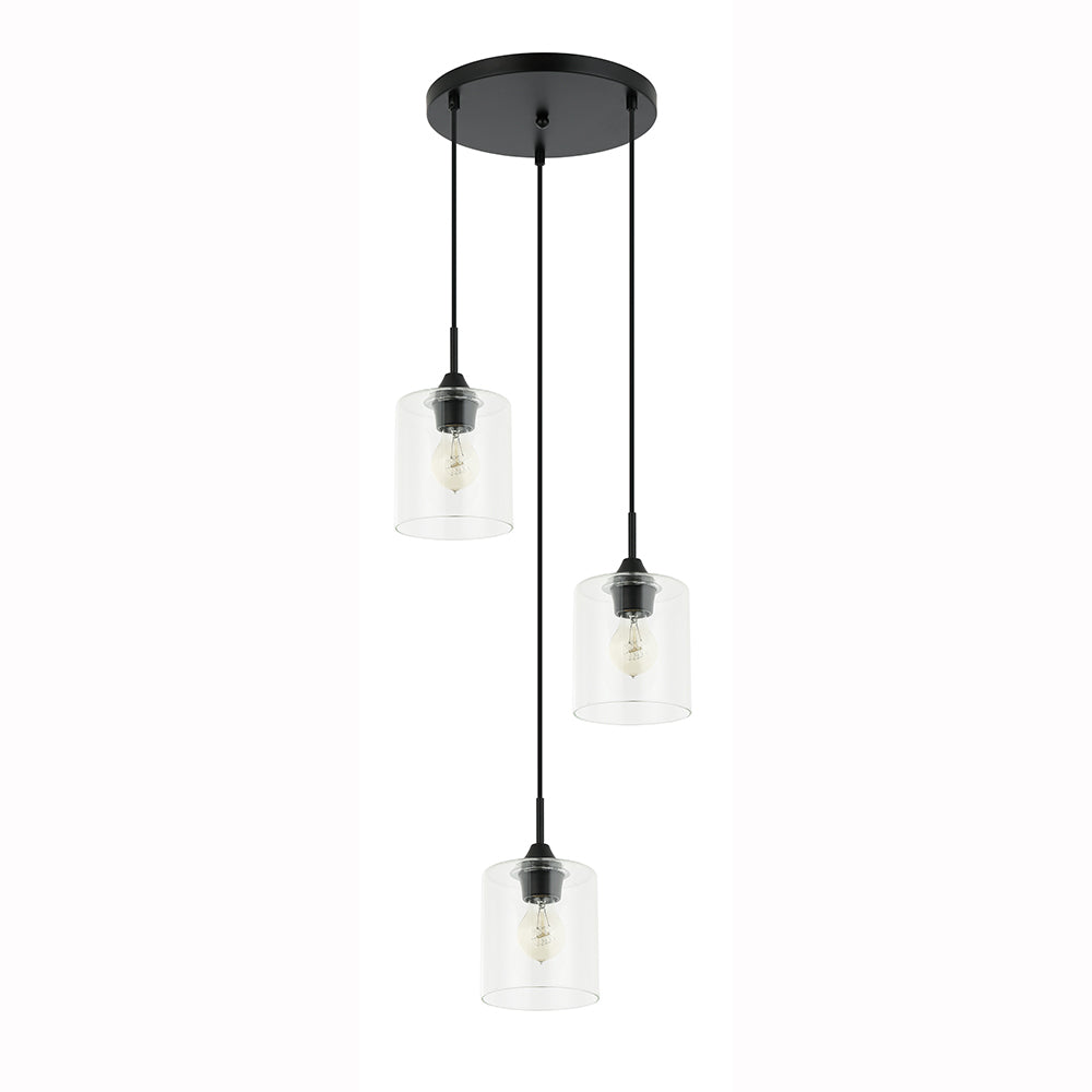 Fulton - Suspension - 3 Lumière