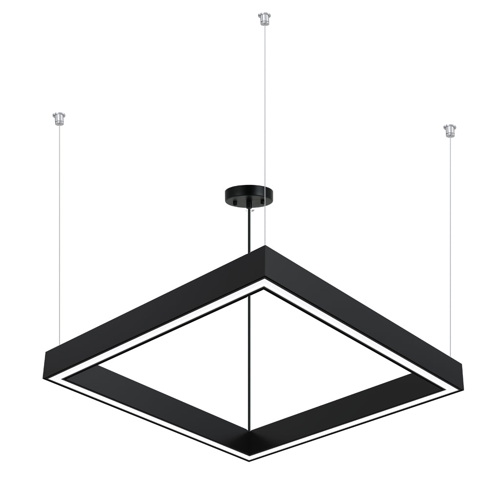 Pendentif carré Leedon (gradation 0-10V)
