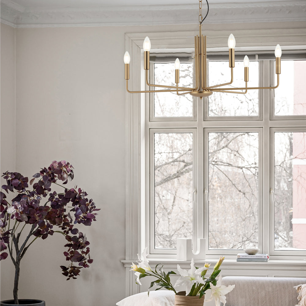Delphi - 6 Light Chandelier