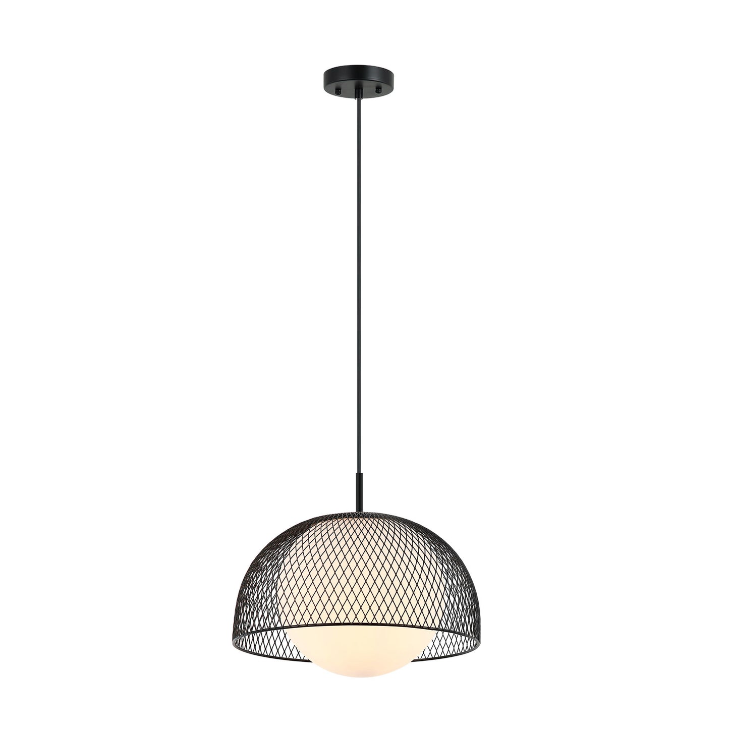 Raimond - Satin Globe Cord Suspension