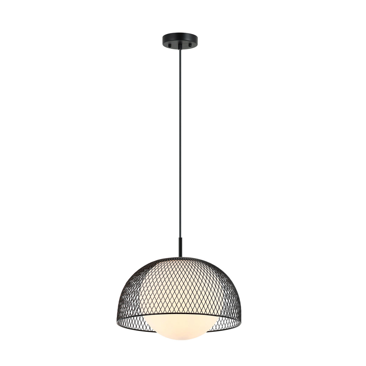 Raimond - Satin Globe Cord Suspension