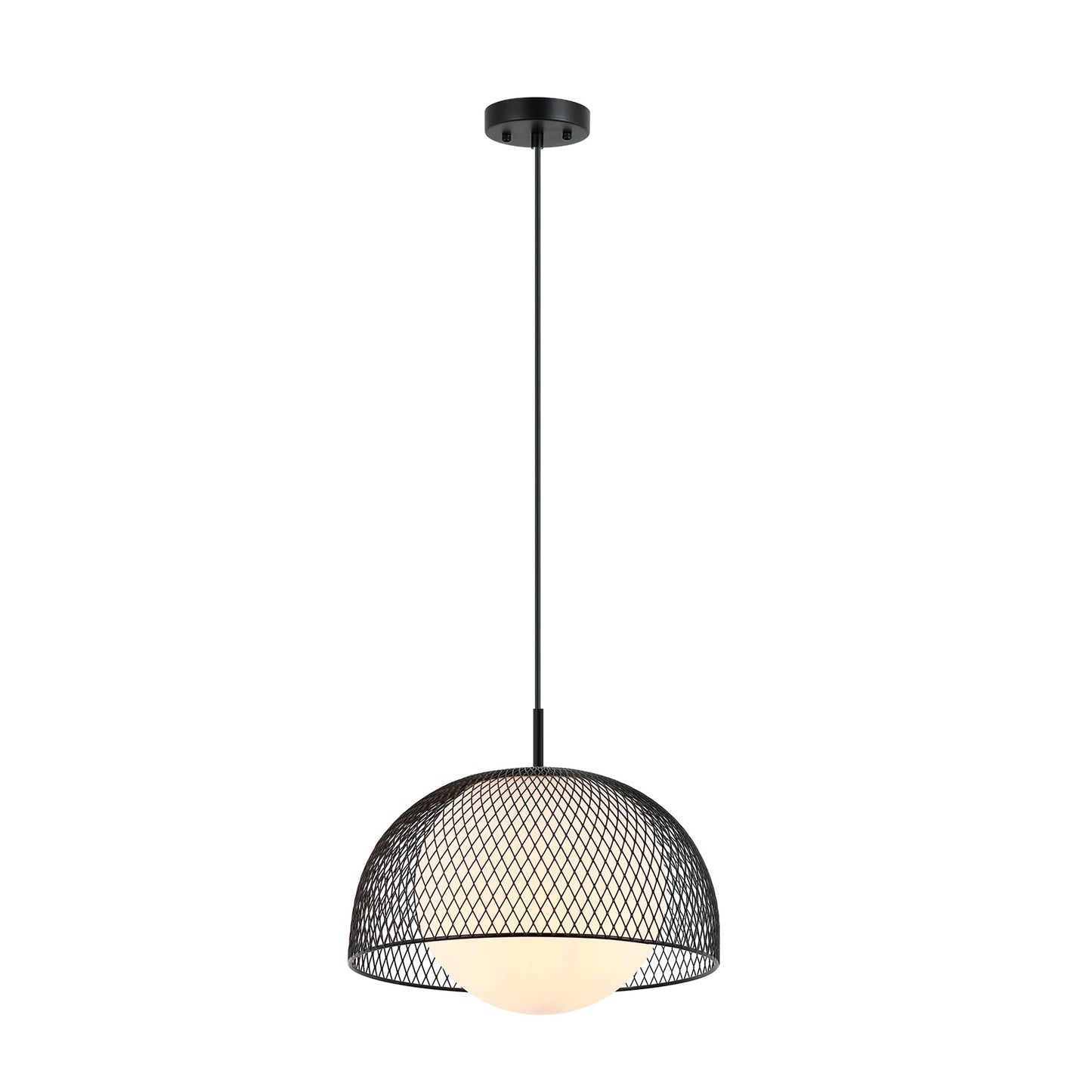 Raimond - Satin Globe Cord Suspension