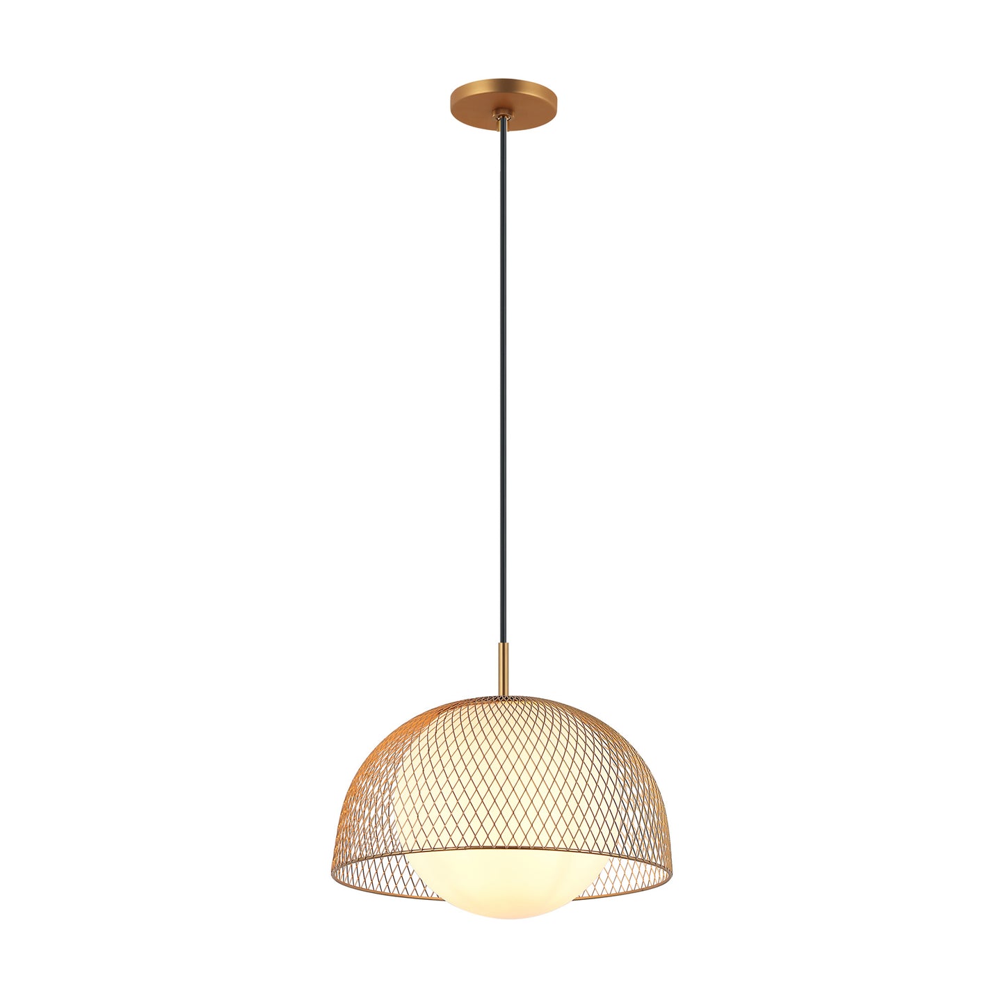 Raimond - Satin Globe Cord Suspension