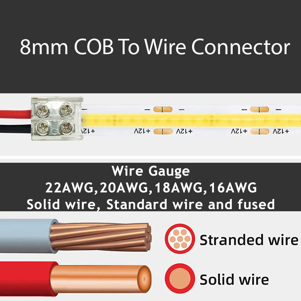 8mm Low Watts COB - LED
