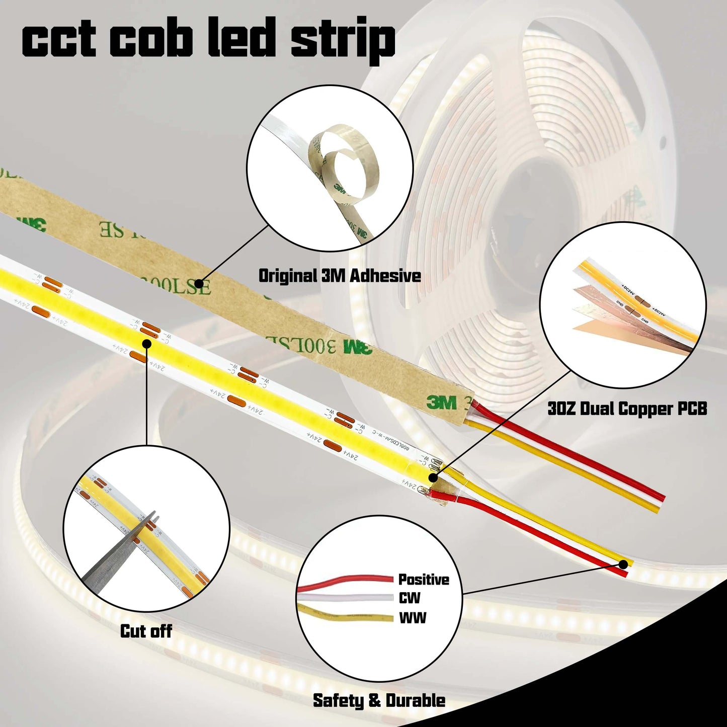 Tunable White 10mm COB - LED