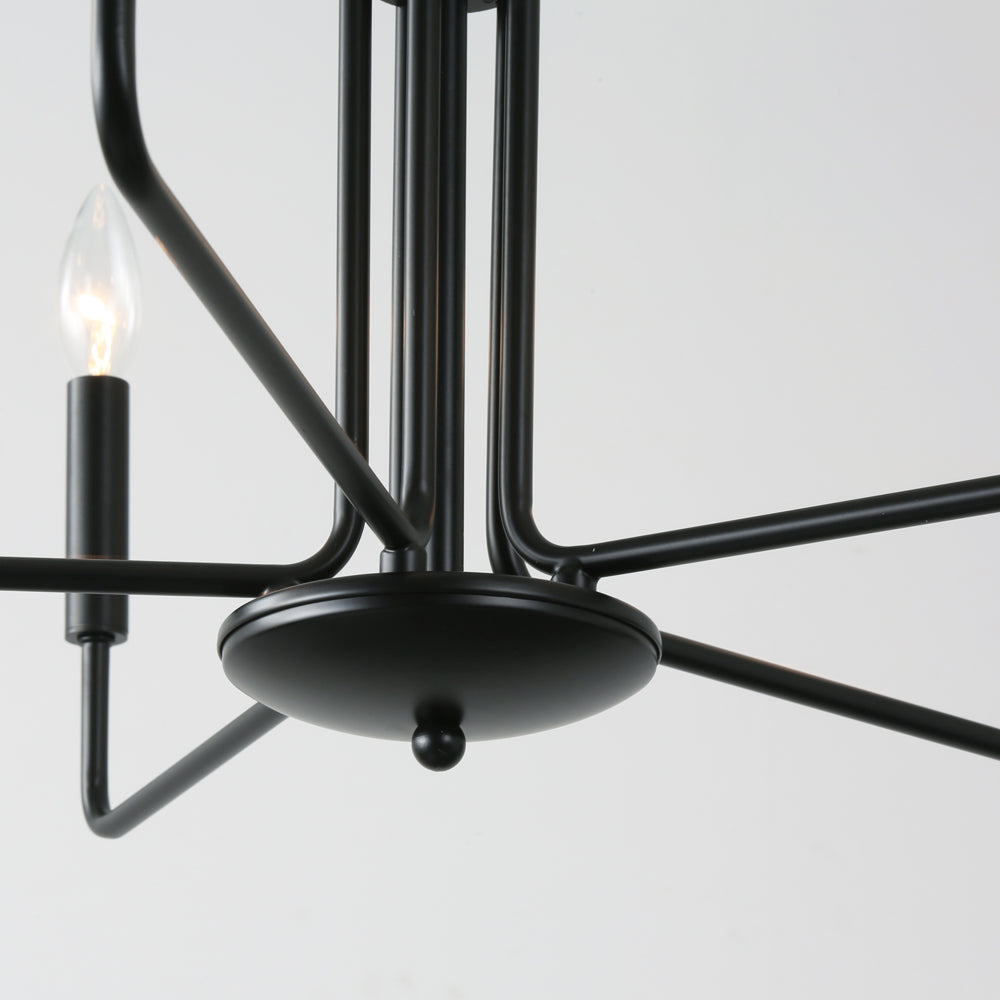 Delphi - Lustre à 5 lumières
