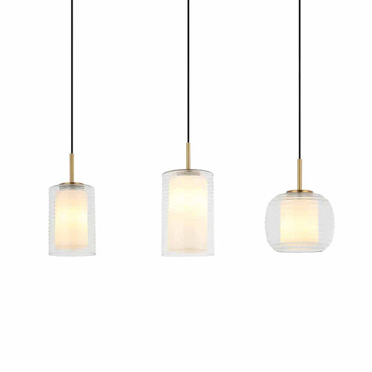 Kelly - Pendentif - 3 Light Linear