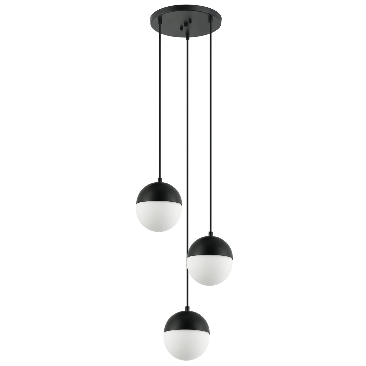 Pendentif Tuxedo à 3 lumières