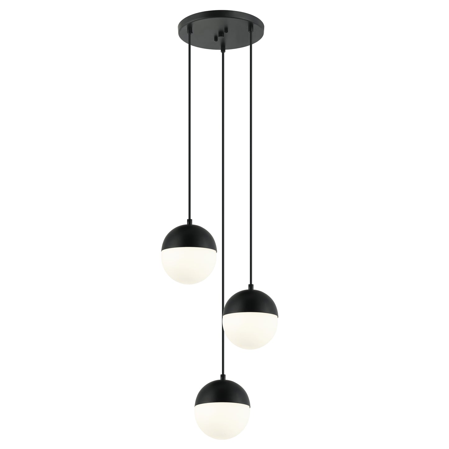 Pendentif Tuxedo à 3 lumières