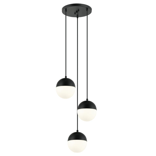 Pendentif Tuxedo à 3 lumières