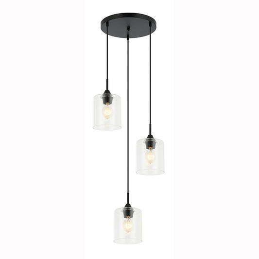 Fulton - Suspension - 3 Lumière