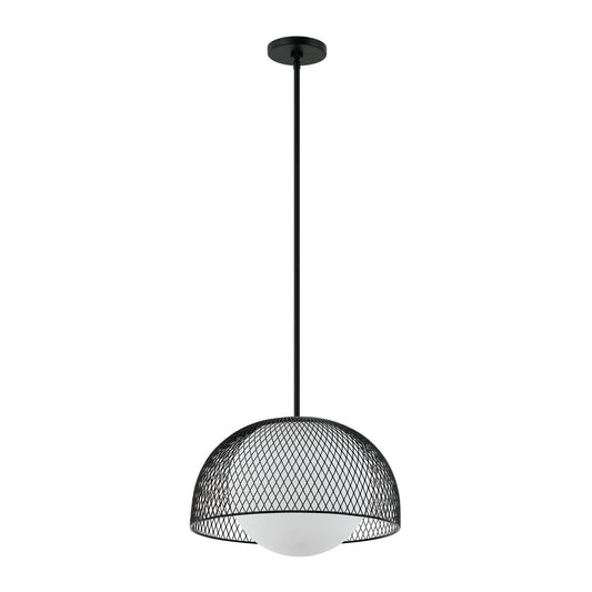 Raimond - Suspension à tige Globe satiné