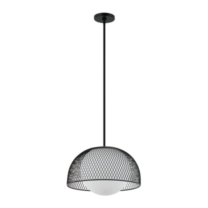 Raimond - Suspension à tige Globe satiné