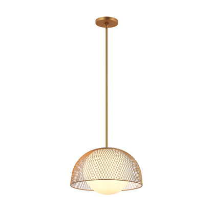 Raimond - Suspension à tige Globe satiné