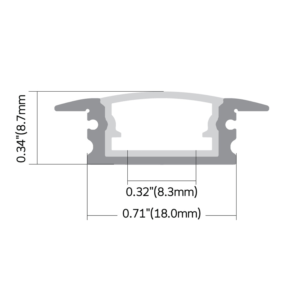Wet Location Recessed Profile