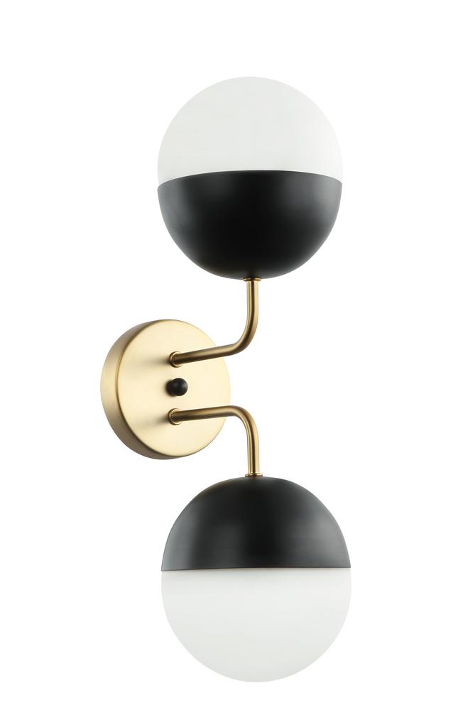 Applique à 2 lumières Tuxedo