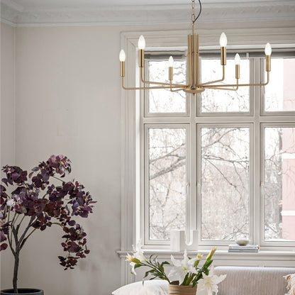 Delphi - 6 Light Chandelier