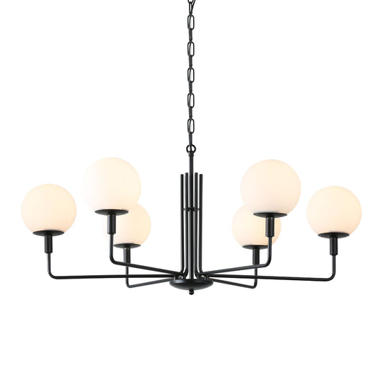 Delphio- 6 Light Chandelier