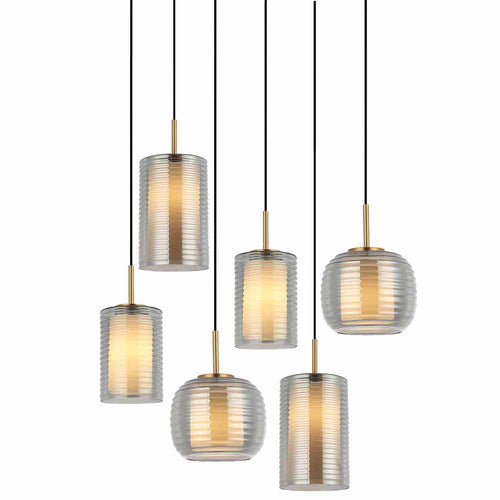 Load image into Gallery viewer, Kelly - Pendant - 6 Light