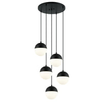 Load image into Gallery viewer, Tuxedo 5-Light Pendant