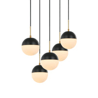 Load image into Gallery viewer, Tuxedo 5-Light Pendant