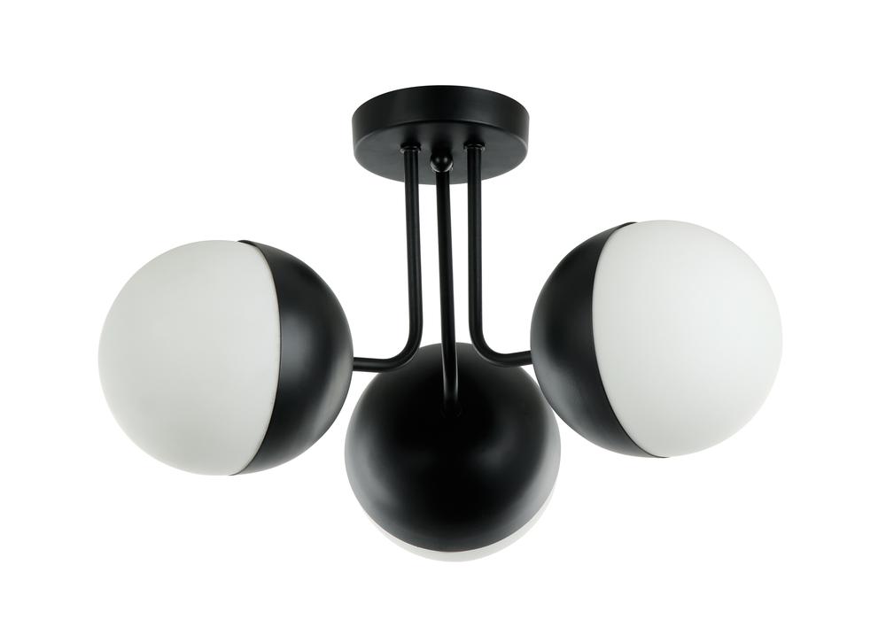 Tuxedo 3-Light Semi-Flush